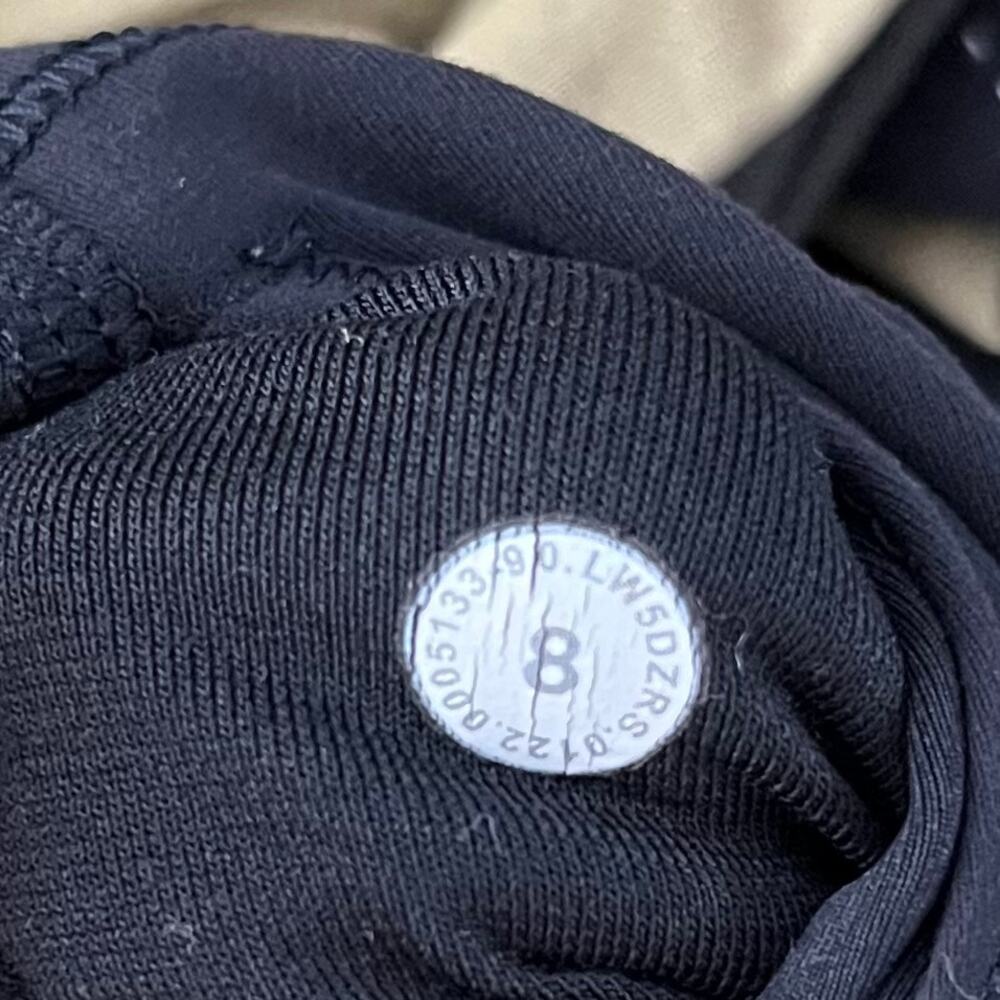 Lululemon Wunder Train Contour Fit High Rise Tight 25 Black Size 8 Leggings - Picture 7 of 11